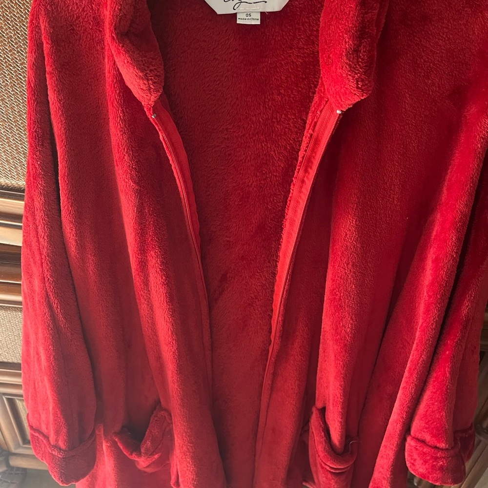 Cozelle Cozy Red Women's Robe
